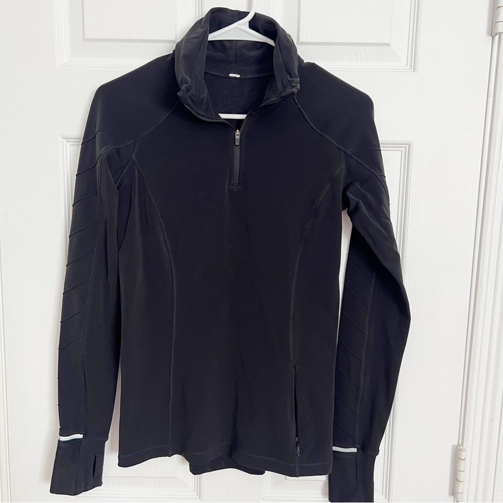 Lululemon | Black Women’s 1/4 Zip Up Activewear Jacket